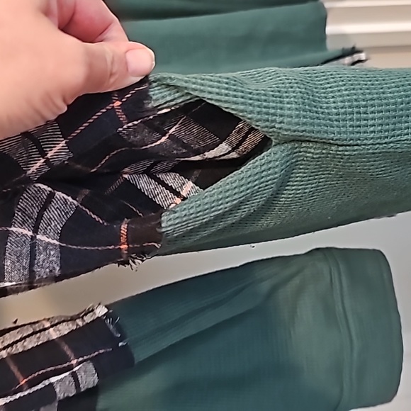 HP🥳 Peach Love Cali, oversized button down shirt, Large - Picture 7 of 11